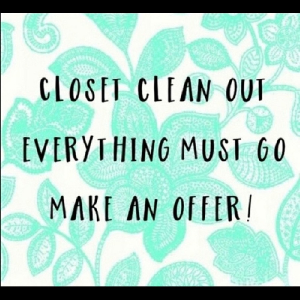 Closet cleaning sale ! Like make offers and bundle